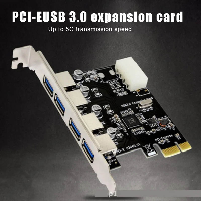 3,0 PCI-E к USB переходная карта 4-портовый USB зарядное устройство встроенный настольные карты расширения PUO88