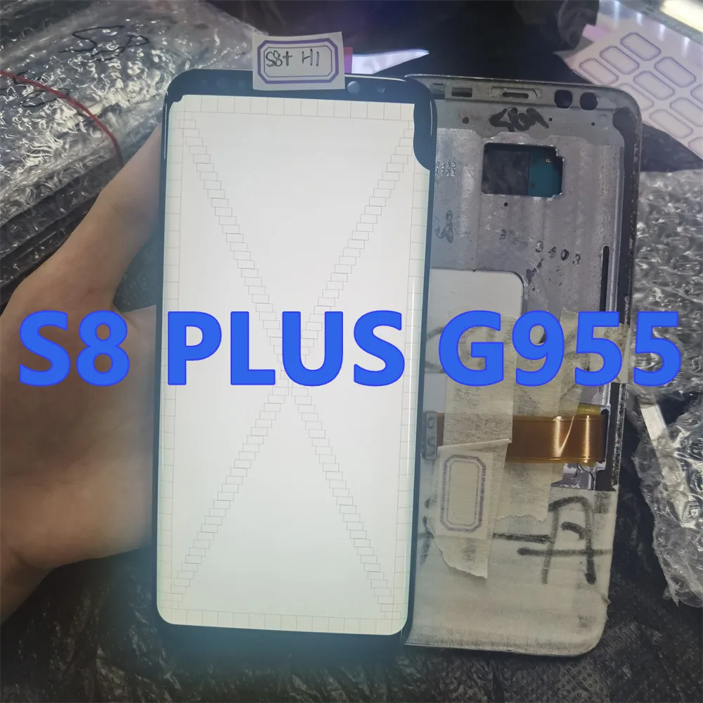 ЖК-дисплей 6 2 дюйма для Samsung Galaxy S8 Plus + G955 G955F G955U с сенсорным экраном и дигитайзером