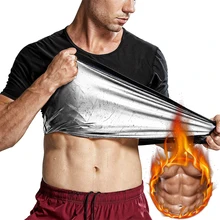 Sauna Sweat Body Shaper Vest Men's Tank Top Abdominal Binder Slimming Belt Fitness Shapewear Heat Trapping Corset Therno Shirt