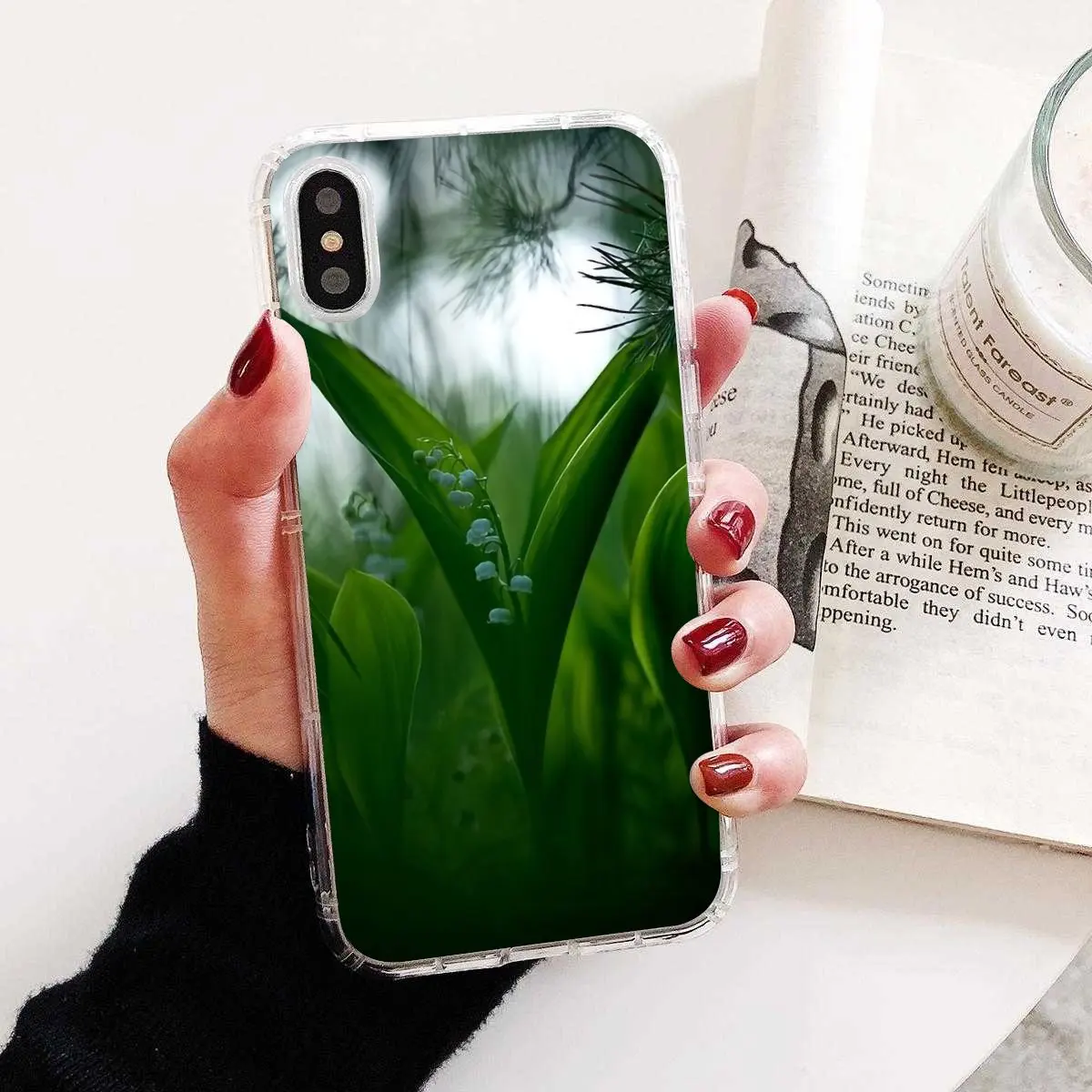 Ландыша цветок для ZTE лезвие A520 A512 A452 A602 A5 2019 V6 V7 V8 V9 V10 Lite Вятский Популярный