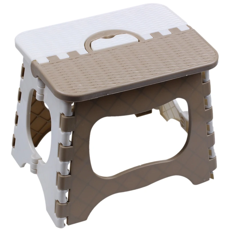 Пластиковые складные 6 Тип утолщаются шаг Портативные детские стулья