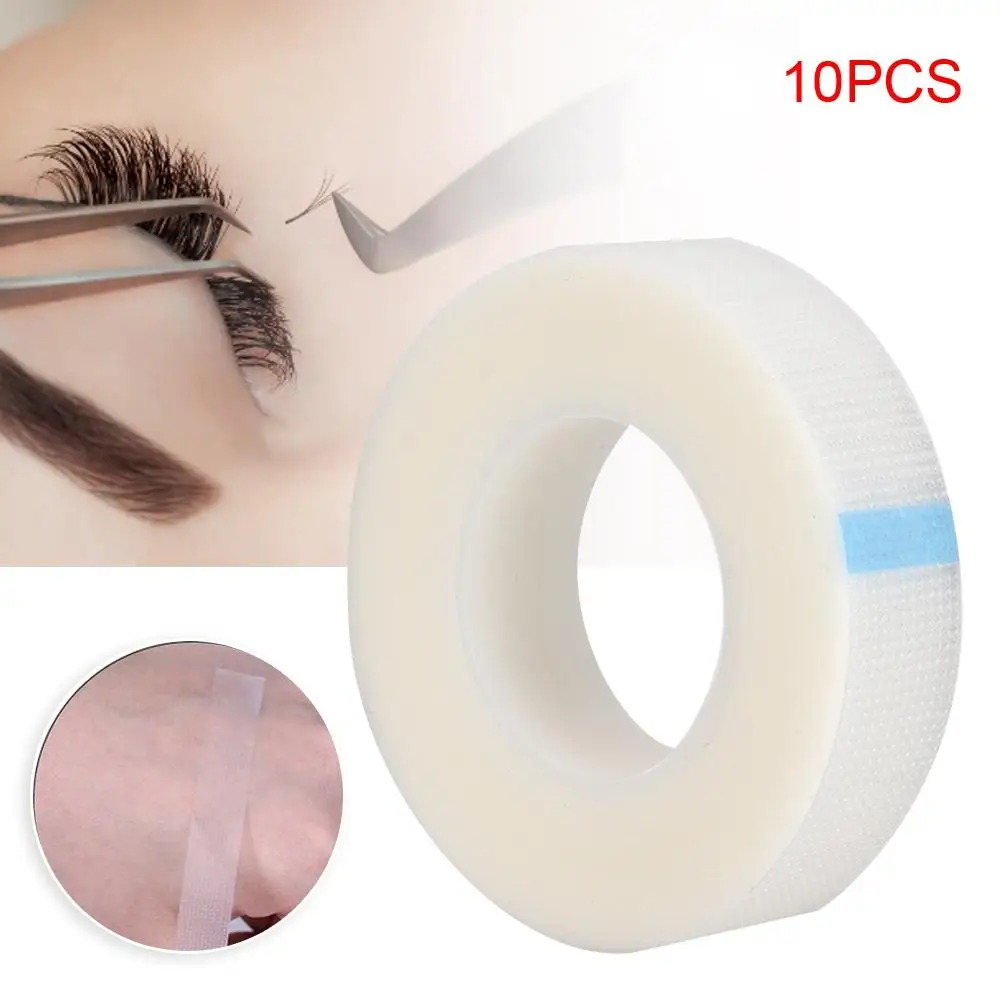 10Pcs Rolls Eyelash Extension Eye Pad Breathable Non-woven Cloth Adhesive Tape for Lash Medical Hot | Красота и здоровье