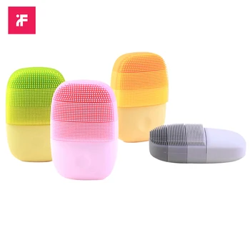 

InFace Electric Sonic Facial Cleanser Waterproof Silicone Cleaning Brush Face Deep Cleansing Massager for Men Women