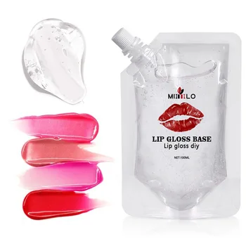 

100ml Clear Lip Gloss Base DIY Lip Stick Oil Non-Stick Raw Material Gel for Lip Gloss Lipgloss Base Handmade Liquid Lipstic