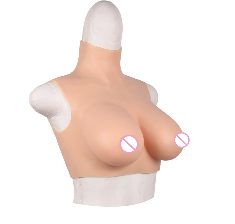 Eyung Silicone Huge Breast G Cup Fake Boobs Artificial Food Grade Silicone Breast Forms Suitable For Chest During 75-125CM