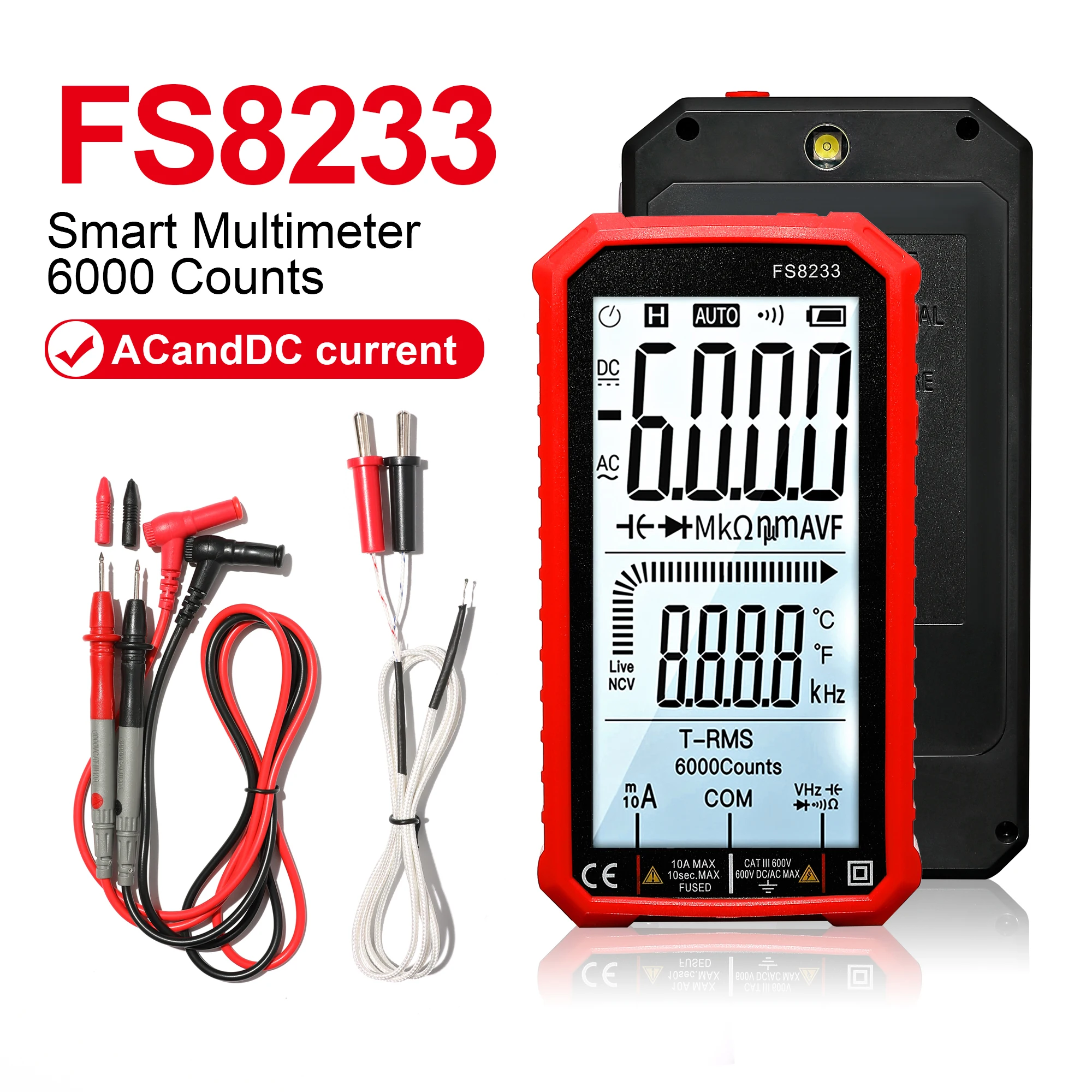 Цифровой мультиметр FS8233 1000 В 10 А | Инструменты