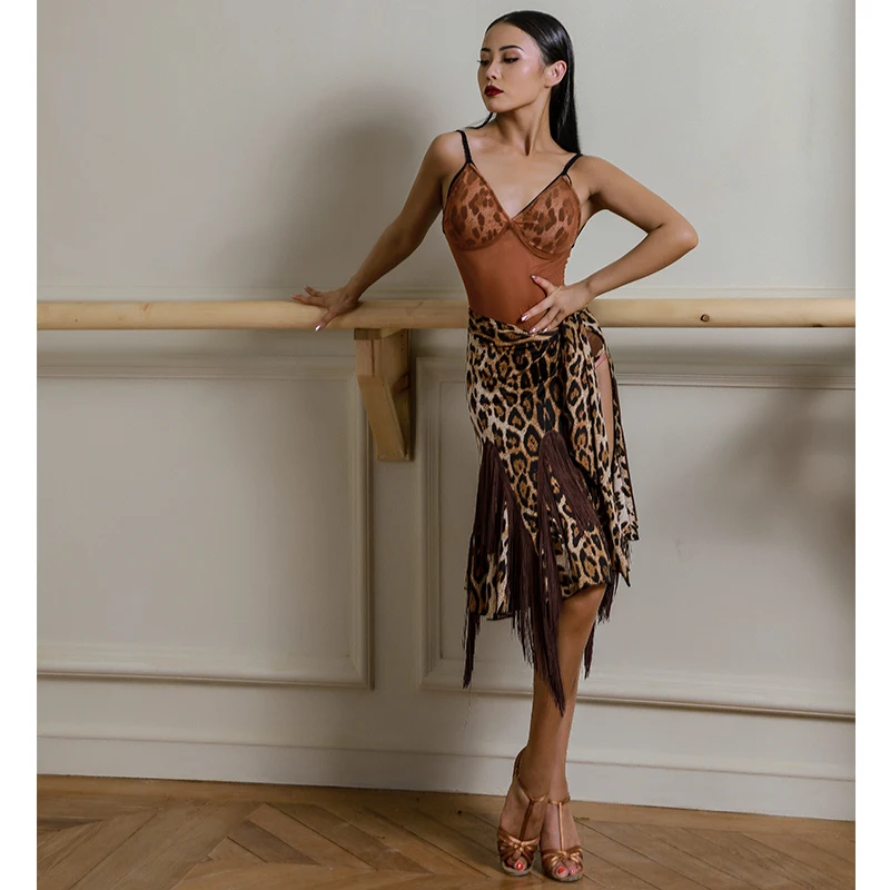 

ZYMdancestyle Times Again tassles skirt with underwaer Women/Ballroom/Tango/Cha Cha/Rumba/Samba/ For Dancing#1902Y