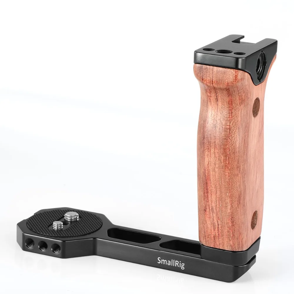 SmallRig универсальная деревянная боковая ручка для Ronin S/SC/Zhiyun Crane 2/Crane V2 серии ручной карданный быстросъемная ручка-2222