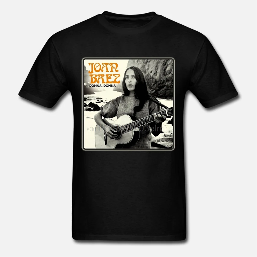 Joan Baez tee фолк певец S M L XL 2XL 3XL Футболка Джексон Броун | Мужская одежда
