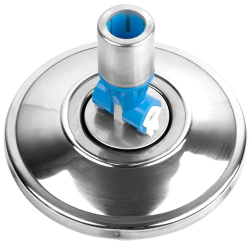 LIXF Вращающаяся насадка для швабры из нержавеющей стали для домашнего пола, сменная Автоматическая насадка для швабры, вращающаяся Чистящая насадка, инструменты для дома