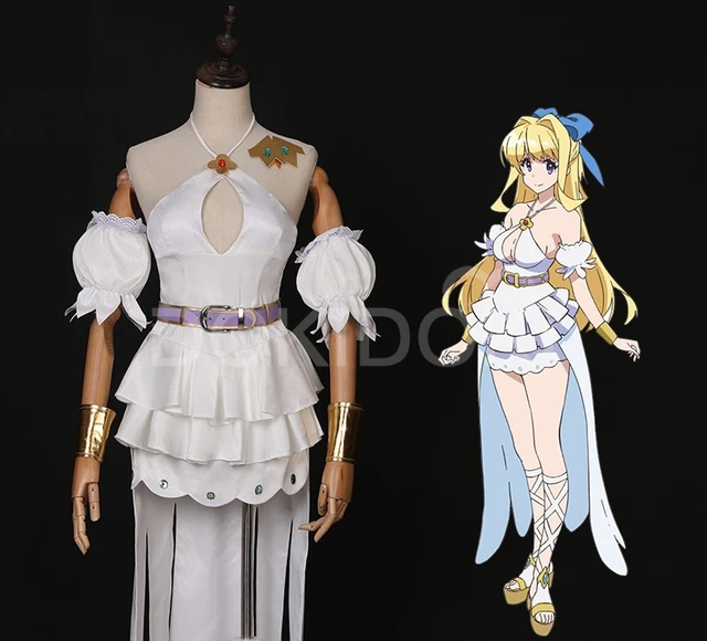 Anime Cautious Hero Ristarte Cosplay Shinchou Yuusha Kono Yuusha ga Ore  Tueee Kuse ni Shinchou Sugiru Sexy Dress Custom Made - AliExpress