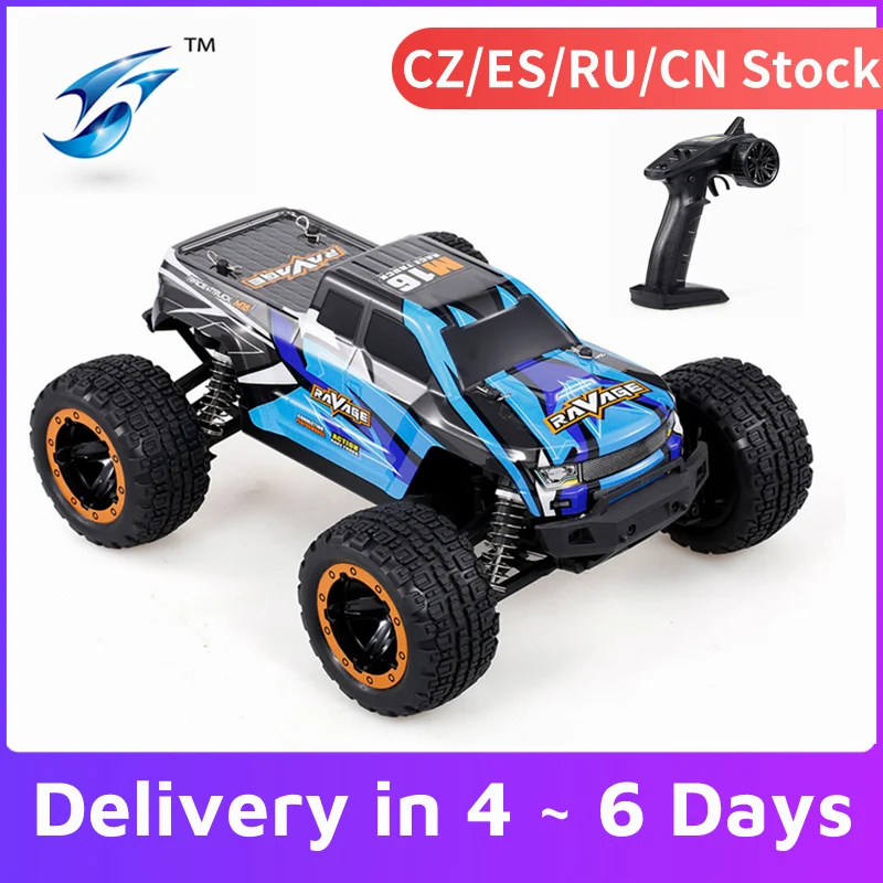 Linxtech 16889 1/16 4WD 45 км/ч гоночный RC бесщеточный автомобильный двигатель большая ножка