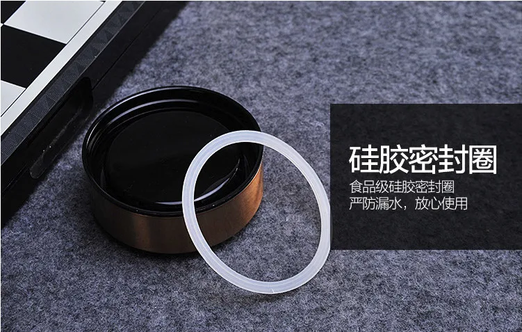 750ml Large Capacity Water Cup Vacuum Stainless Steel Vacuum Flask Portable Sling Sports Bottle