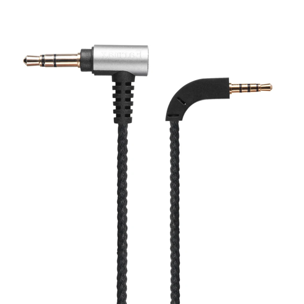 Earmax OFC Replacement Aux 3.5mm Nylon Braided Cable Extension Cord Wire For Bowers & Wilkins B&W P9 P7 Headphones Headsets
