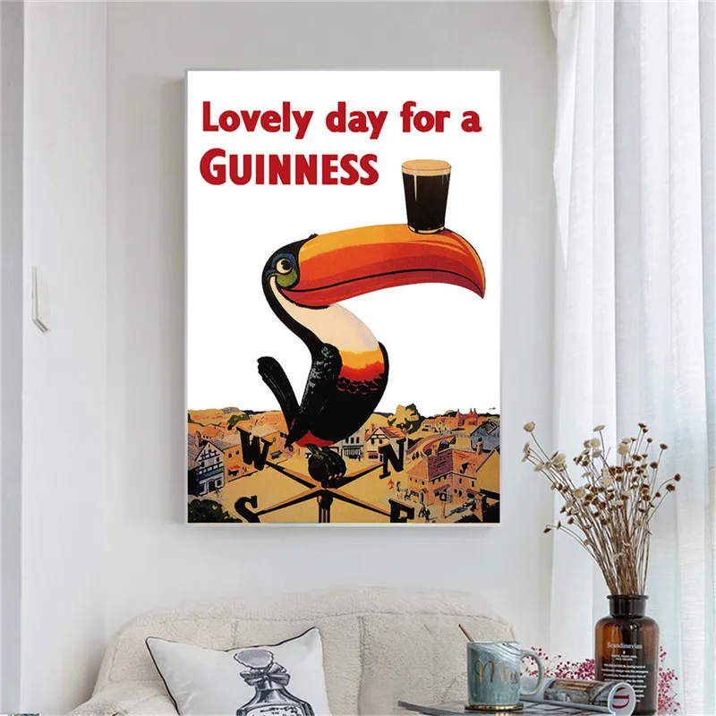 

Cute Comic Animal Art Canvas Paintings Posters and Prints Wall Art Pictures for Living Room Decor