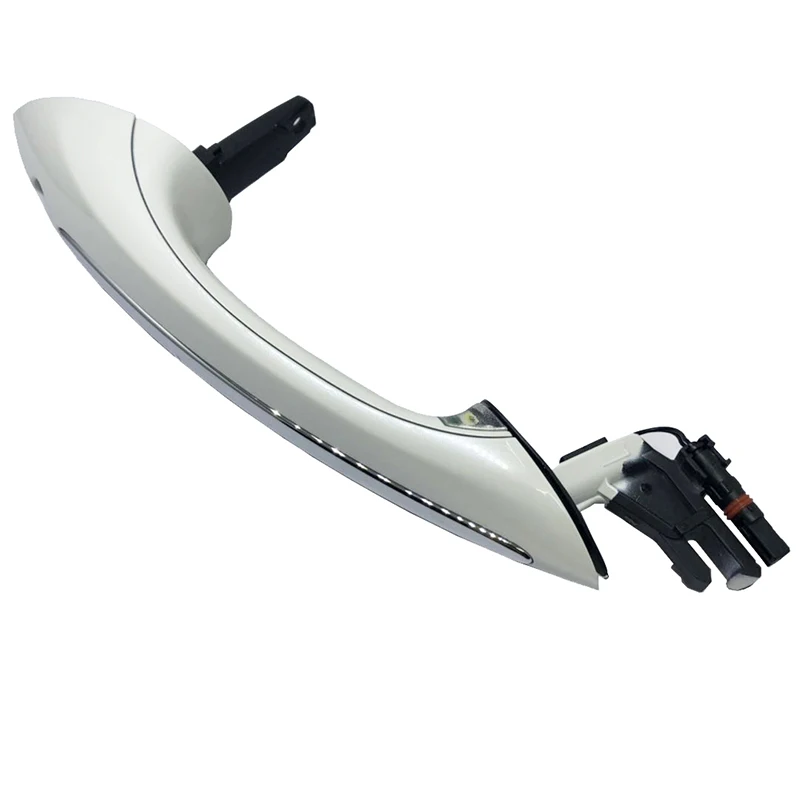 51217276243 Front Left Exterior Door Handle For-BMW 5 / 6 7 Series F07 F10 F11 F06 F12 F13 F01 F02 F03 F04(White) | Автомобили и