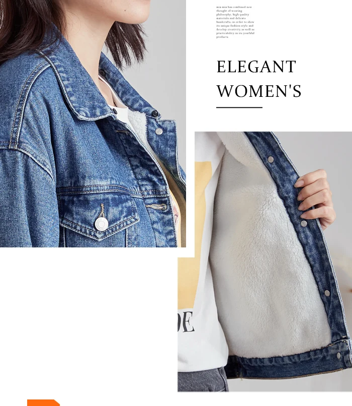 LEIJIJEANS, зимняя теплая куртка для девушек, зима-осень, съемный большой меховой воротник, пальто для девочек, джинсовая куртка, базовое Женское пальто, большое