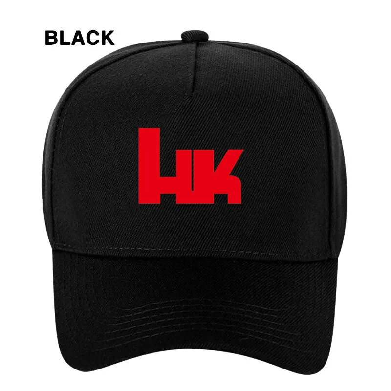 Hk Heckler Koch Logo Men's Baseball Cap High-quality brand fashion Women's Hip Hop Caps M41 | Аксессуары для одежды