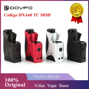 

Original Dovpo College DNA60 TC MOD 60W Vape Mod Power by Single 18650 Battery OLED Screen Electronic Cigarette Mod Vs Argus GT