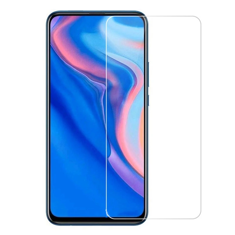 2 pack protective tempered glass for huawei p smart z 6.