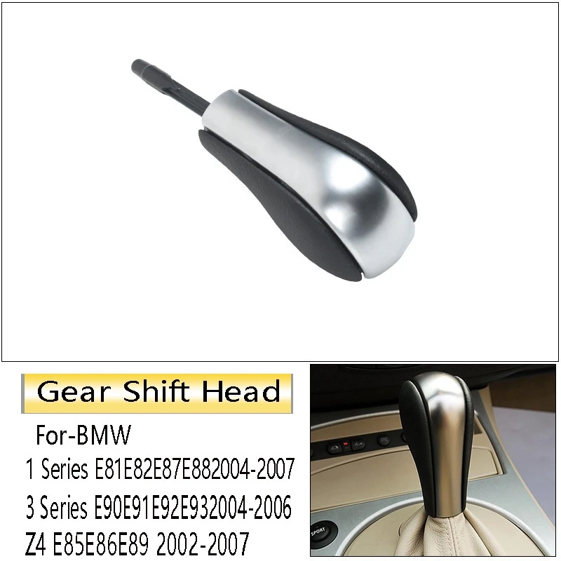 Car Gear Shift Knob Gear Shift Lever for BMW 1 3 Series Z4 E81E82 E85