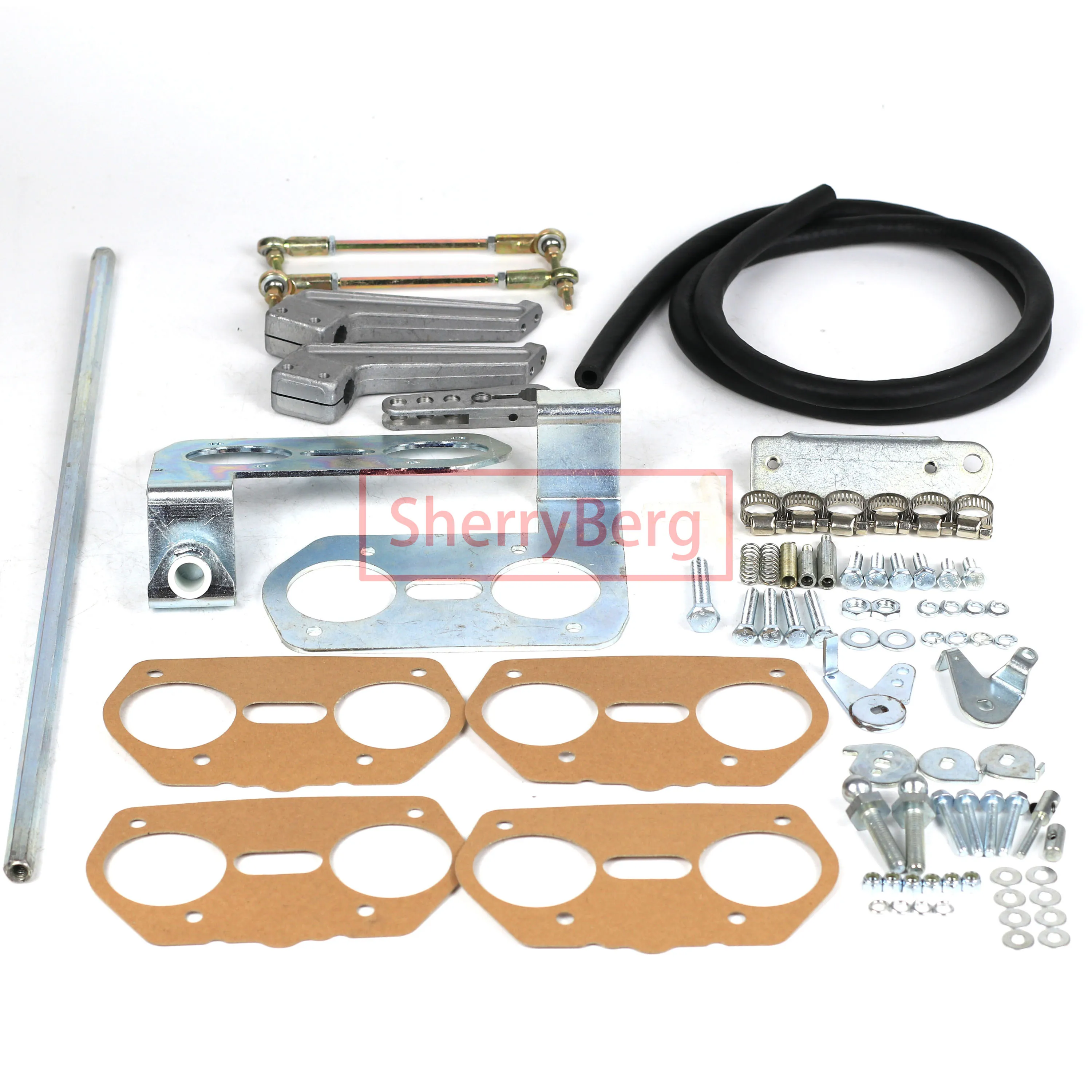 Sherryberg T1 T4 Collegamento 40Idf 44Idf 48Idf 40Mm/44Mm/48Mm Carb Hex Bar Collettori Offset Per Vw Beetle Bug Pcd Tipo1 T2 Engine