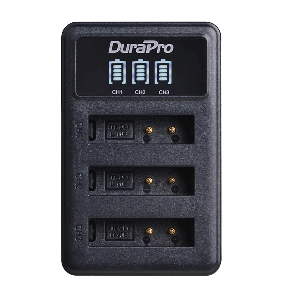 Комплект из 4 предметов Li-90B Li ion аккумулятор 90B Li-92B Камера Li-Ion Батарея+ светодиодный 3-Порты Зарядка для Olympus XZ-2 SH-50 SH-1 SP-100 жесткая TG-1 TG-2 TG-3 TG4