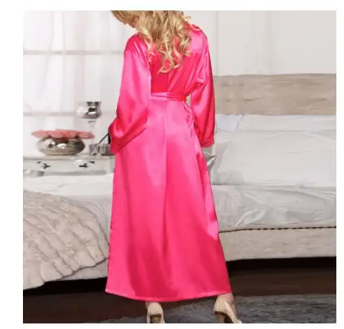 Fashion Loose Soft Comfortable Night Robe women sleepwear sleepwear pajamas cotton bathrobe Women Belt Bathrobe Women's Sleep Sexy Sleepwear Shift Select 3 Color