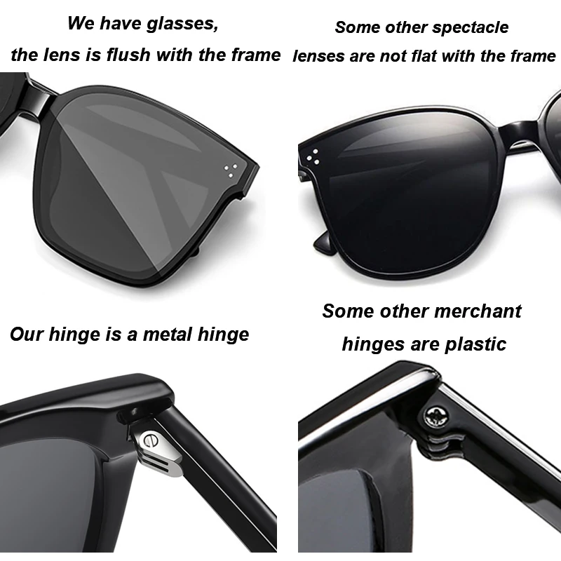 Sunglasses For Women And Men Simple Design Driving Eyewear_voghion.com