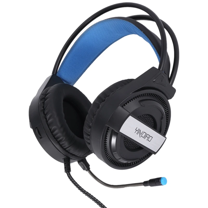 YINDIAO Q3 Headset Wired USB Gaming Headset with Microphone Sound Card Suitable for Laptop