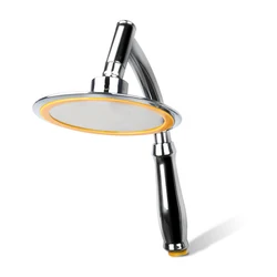 RecabLeght 360 Degree Rotatable Shower Head High Pressure Adjustable Bathroom Water Saving Nozzle 6 Inch Rain ShowerHead Spray