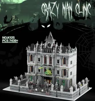 

Dc Movie Super Heroes Batman Arkham Asylum Breakout Lunatic Hospital Sanctum Sanctorum Building Blocks Bricks Toys Gifts