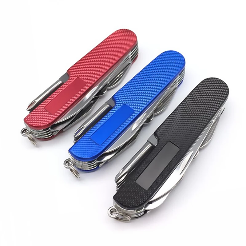 

14 In 1 Swiss Knife Folding Multifunctional Tool Set Hunting Outdoor Survival Knives Portable Pocket Compact Military Camping