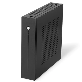 

E-T3 Mini-ITX Ultra Sottile 0.8mm SECC Computer Case Desktop Support for Montaggio A Parete Entro 6.7X6.7in Centimetri