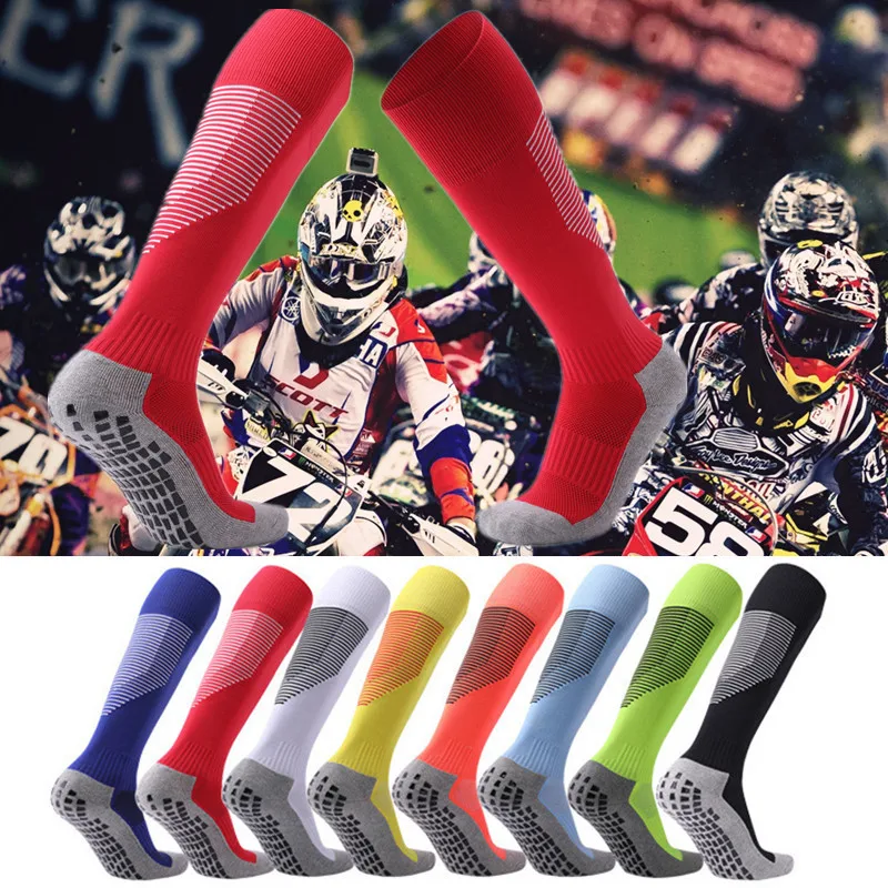 8 Colors Universal Adult Sport socks Racing MTB Bicycle Anti-Slip Breathable Wicking Motorcycle socks Skiing Running stockings