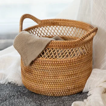 

Vietnam Rattan Plaited Articles Dirty Clothes Basket Dirty Clothes Basket Dirty Clothes Accept Barrel Weave Clothing And Other
