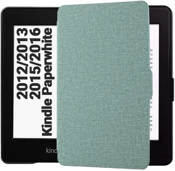 

EasyAcc Kindle Paperwhite Case For Generation 5 6 7 Smart Cover for Amazon Kindle Paperwhite PU Leather Tablet Case
