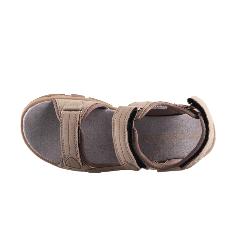 GRITION Women Outdoor Sandals Summer Flat Beach Shoes Outdoor Anti-skid Shock-absorption Hiking Sandals Women Fashion Footwears