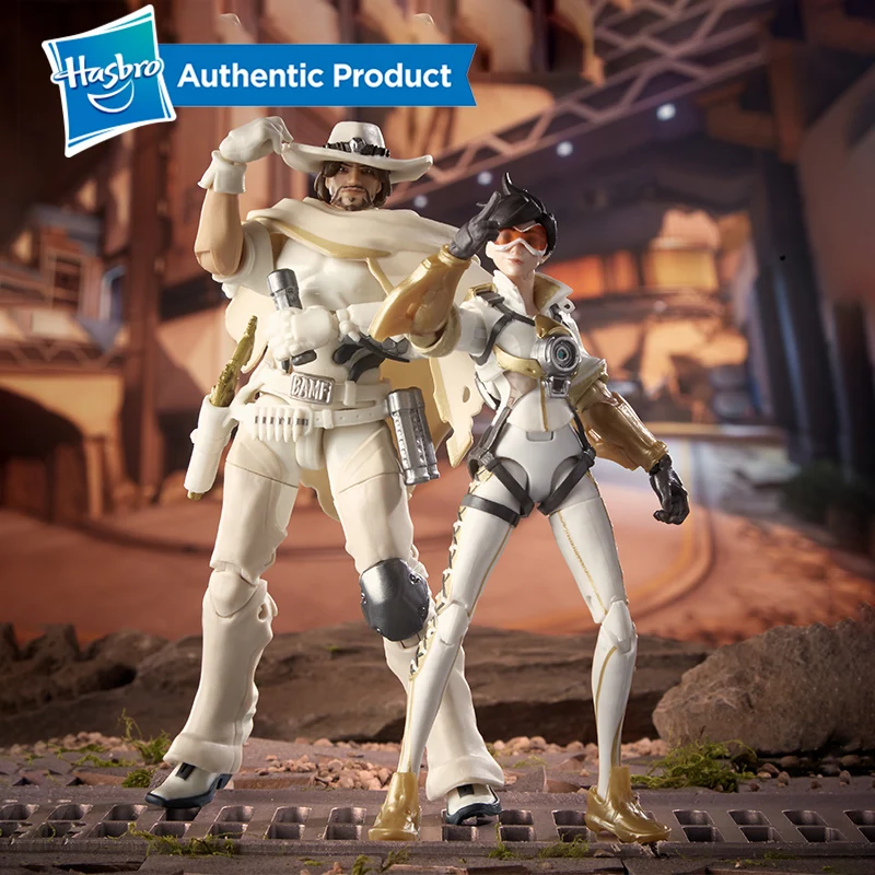 Hasbro Overwatch Ultimates серии Ханзо и Гэндзи двойной набор 6-дюймовый-весы Коллекционные Фигурки с персонажей видеоигр