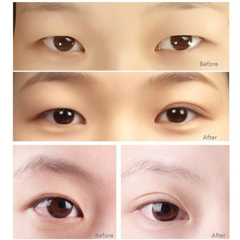 240 Pairs Double Eyelid Stickers Invisible Transparent Stickers Eye Value Pack waterproof Charm beauty eyes stickers