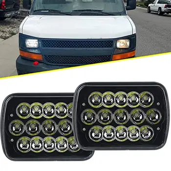 

1pcs Car Truck Led Headlight Super Bright Waterproof Headlamp Led For Jeep Refitting Car Headlight Chevrolet Y9P4