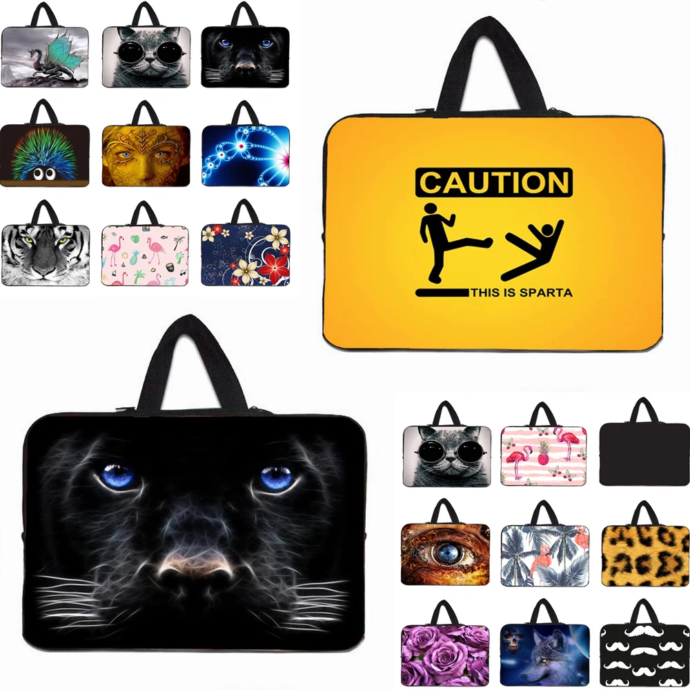 

Laptop Carry Handle Bag For Chuwi Surface Lenovo Yoga 11.6 Neoprene 10 12 13 14 15 13.3 14.1 17 Cover For Macbook Pro 16 Case