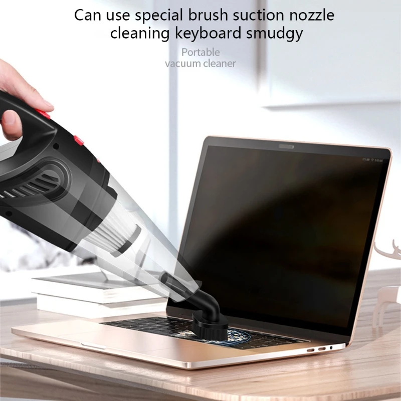 

Portable Vacuum Cleaner Handheld Vacuums Rechargeable Dust-Buster Desktop Keyboard Drawer Car Household Dry Wet Cleaning