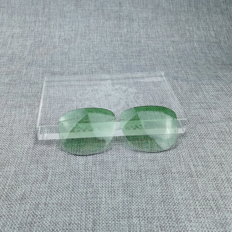 Green Lens Овальная линза для 828 металлической оправы Солнцезащитные очки запасная часть линзы для солнцезащитных очков дополнительный объектив красочный выбор отвертка - Цвет линз: Green Lens
