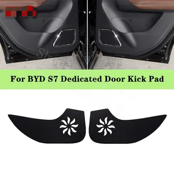 

Puou high quality For BYD S7 4pcs Car Inside Door Cover Pad Scratch Protection Anti Kick Pad Car Interior Accessories