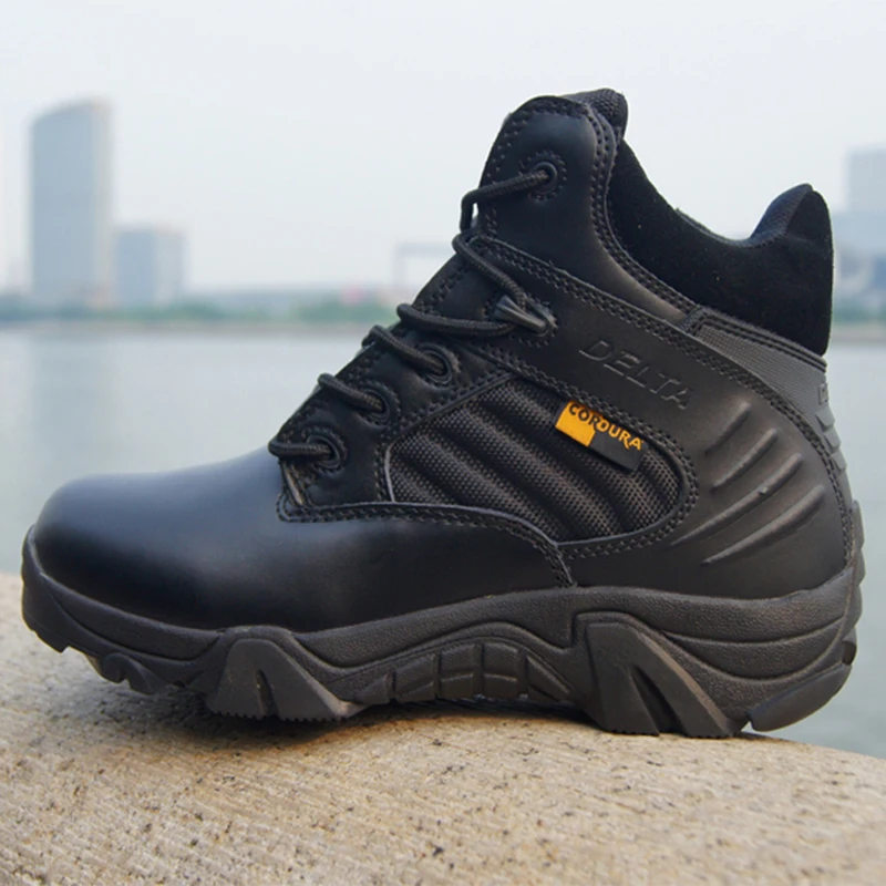  Winter Autumn Men Military Boots Quality Special Force Tactical Desert Combat Ankle Boats Army Work