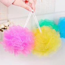 1Pcs Body Exfoliating Tools Bath Ball PE Shower Balls Soft Bath Towel Scrubber Body Cleaning Mesh Bathroom Accessories