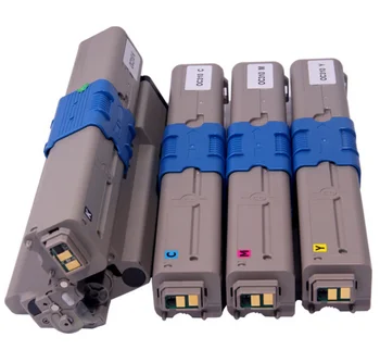 

4pc compatible OC310 330 361 510 530 561 color toner cartridge for oki C330 C331dn C510DNC530DN MC361 toner cartridge kit kcmy