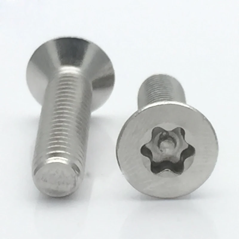3 шт. M10 Torx потайные винты T & TX плоская головка с колонной Противоугонный винт