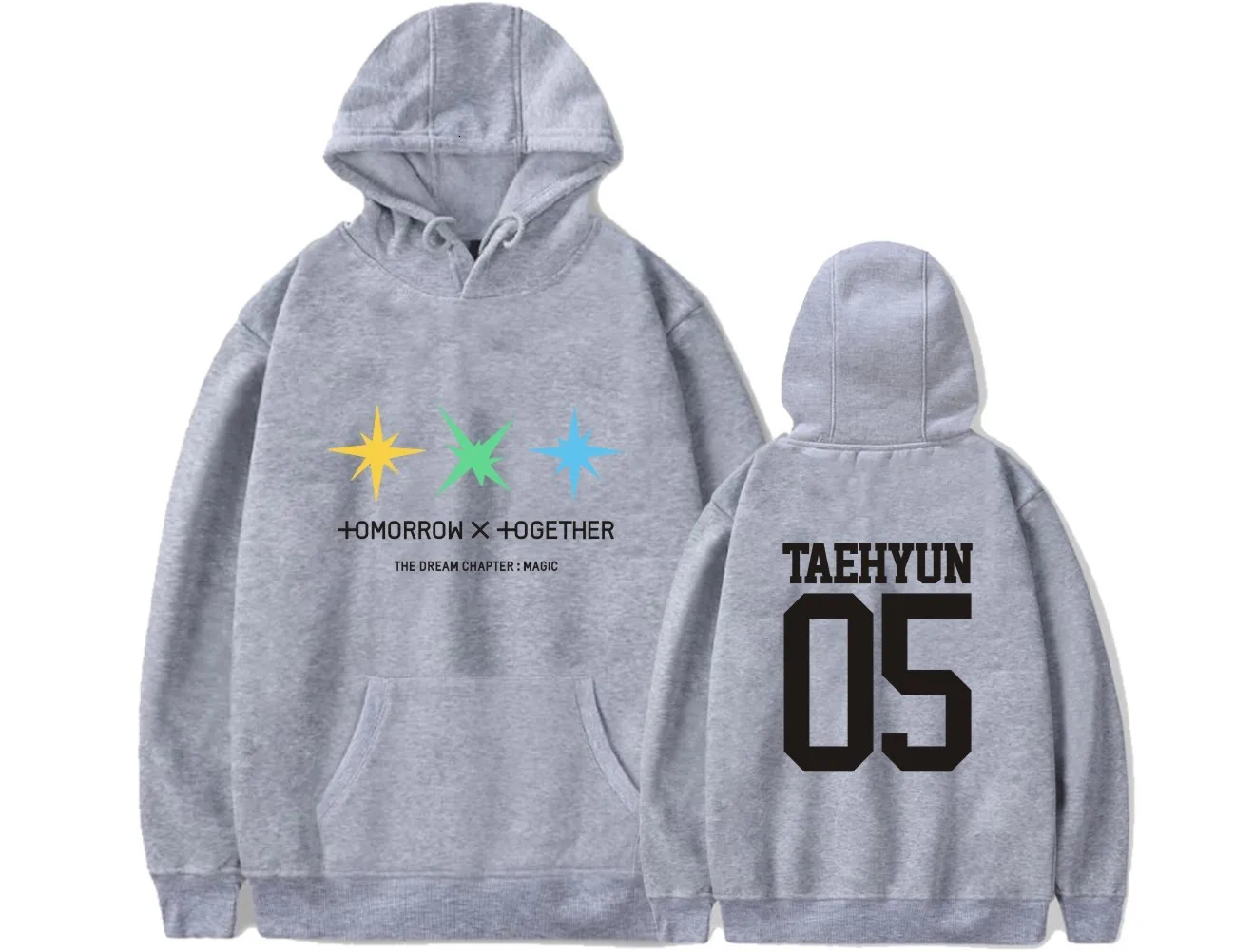  KPOP TXT Hoodies Sweatshirt Casual Oversized Hoodie Plus Size 4XL Merchandise TAEHYUN BEOMGYU Yeonj